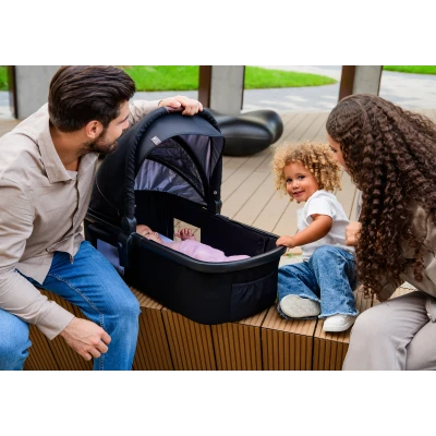 Lionelo Amber 2w1 Black Onyx — Wózek wielofunkcyjny | Opinie i cena