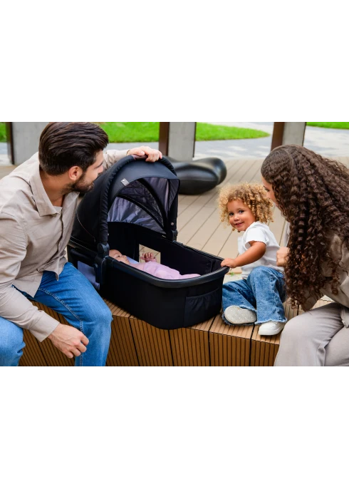 Lionelo Amber 2w1 Black Onyx — Wózek wielofunkcyjny | Opinie i cena