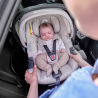 Lionelo Moxie i-Size Set Pink Mauve — Fotelik samochodowy z bazą ISOFIX