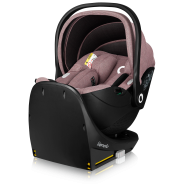 Lionelo Moxie i-Size Set Pink Mauve — Fotelik samochodowy z bazą ISOFIX