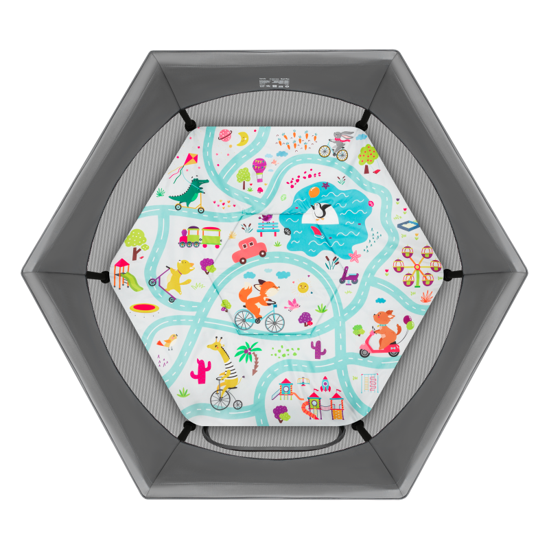 Lionelo Roel Plus Multicolor — Kojec dla dzieci