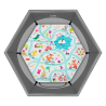 Lionelo Roel Plus Multicolor — Kojec dla dzieci