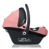Lionelo Astrid i-Size Set Pink Coral — Fotelik samochodowy z bazą ISOFIX