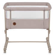 Lionelo Aurora Beige Cappuccino — Łóżeczko dostawne 3w1