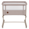 Lionelo Aurora Beige Cappuccino — Łóżeczko dostawne 3w1