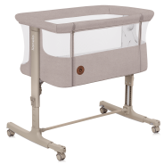 Lionelo Aurora Beige Cappuccino — Łóżeczko dostawne 3w1
