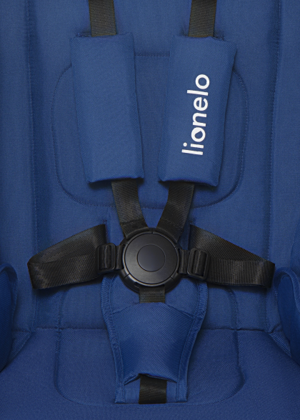 Wózek 2w1, gondola + spacerówka, od narodzin - Mika Blue Navy - Lionelo
