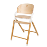Lionelo Celia White Natural Wood — Wielofunkcyjne krzesełko do karmienia