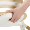 Lionelo Celia White Natural Wood — Wielofunkcyjne krzesełko do karmienia