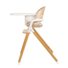 Lionelo Celia White Natural Wood — Wielofunkcyjne krzesełko do karmienia