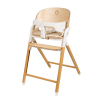 Lionelo Celia White Natural Wood — Wielofunkcyjne krzesełko do karmienia