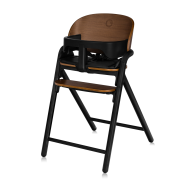 Lionelo Celia Black Wood — Wielofunkcyjne krzesełko do karmienia