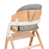 Lionelo Megan White Wood— Krzesełko do karmienia