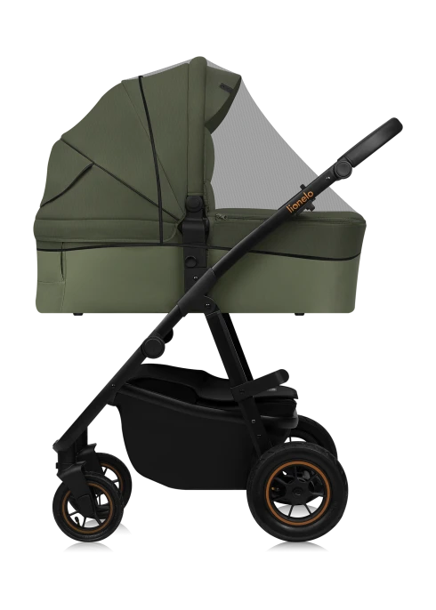 Lionelo Amber Plus 2 w 1 Green Forest — Wózek wielofunkcyjny | Opinie i cena