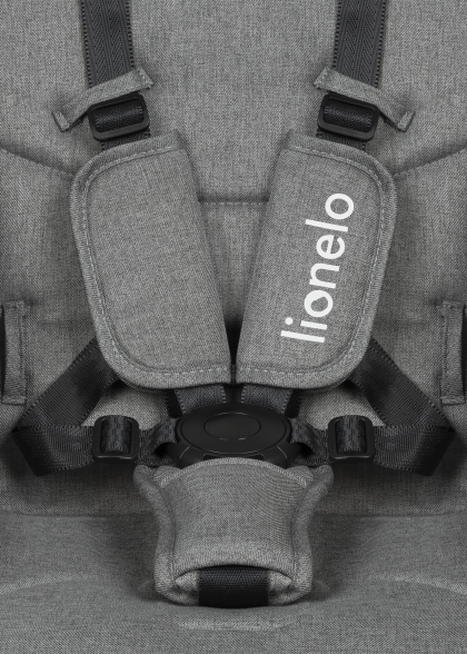 Wózek 2w1, gondola-nosidełko, koła all-terrain - Meril Grey Stone - Lionelo
