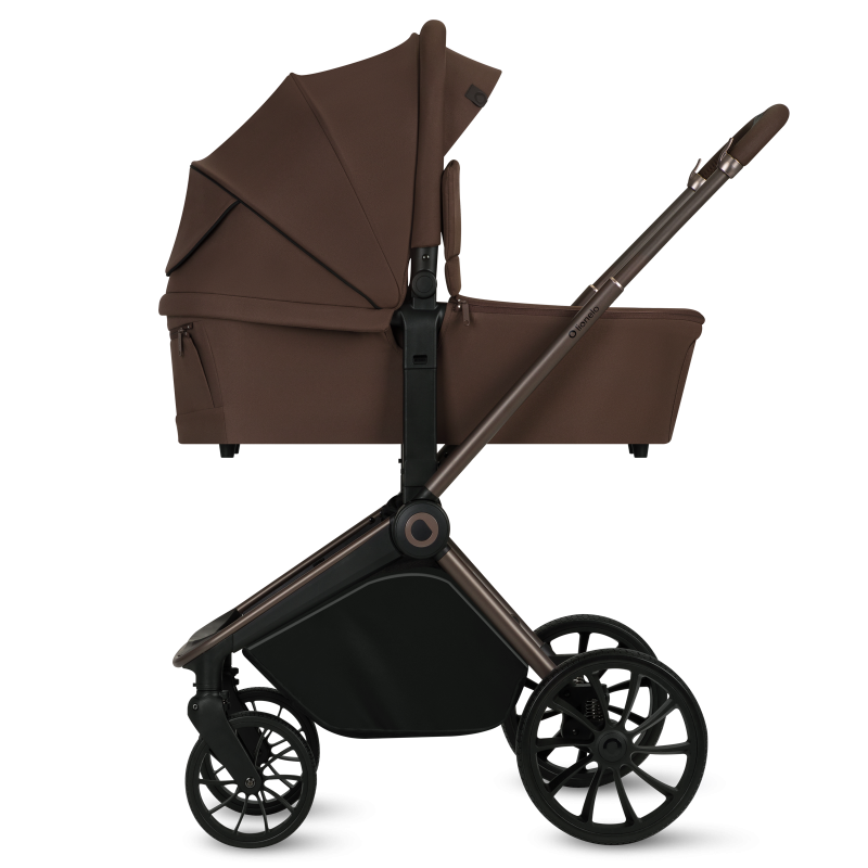Lionelo Mika Plus 3w1 Mocha Mouse — Wózek Wielofunkcyjny