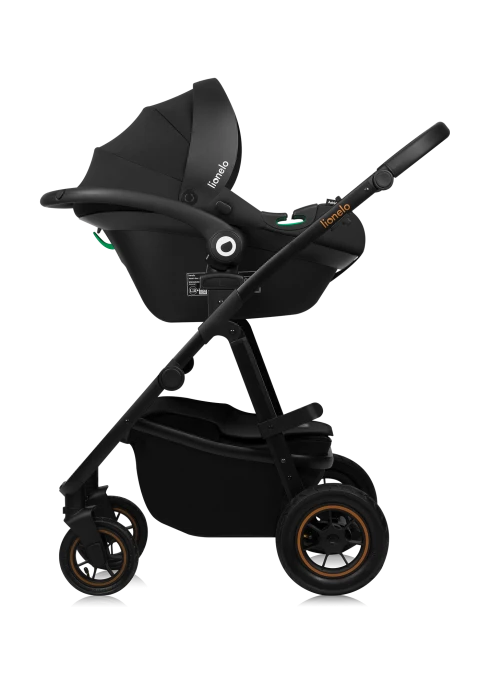 Lionelo Amber Plus 3 w 1 Beige Sand — Wózek wielofunkcyjny z fotelikiem