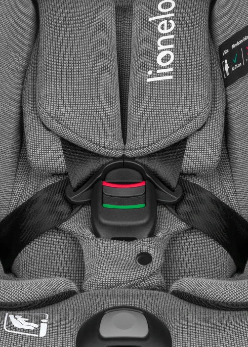 Lionelo ​​Harmony i-Size Grey Concrete Bamboo — Fotelik samochodowy|Opinie i cena