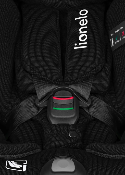Fotelik samochodowy Harmony i-Size Black Carbon - Lionelo