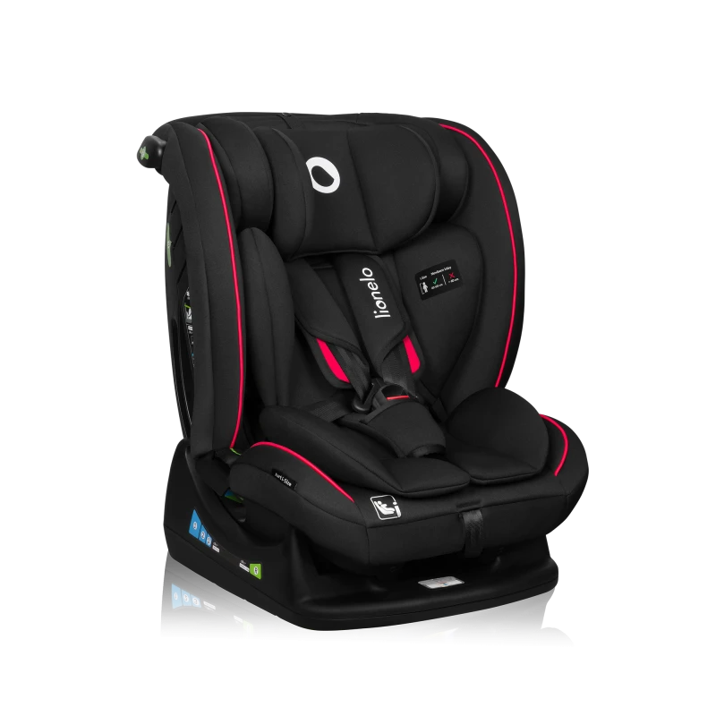 Fotelik samochodowy Aart i-Size Black Carbon Red - Lionelo
