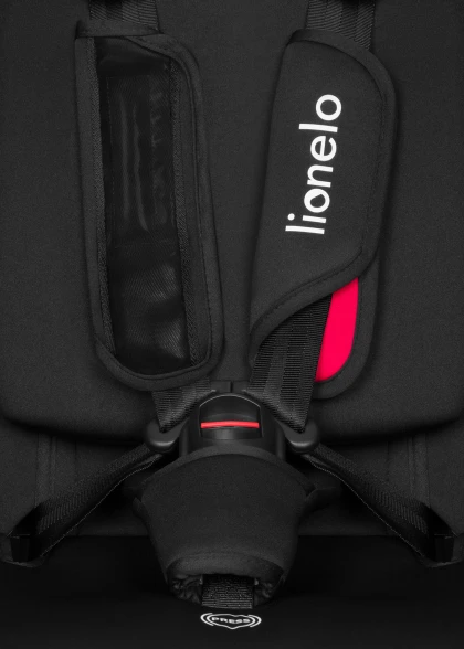 Fotelik samochodowy Aart i-Size Black Carbon Red - Lionelo