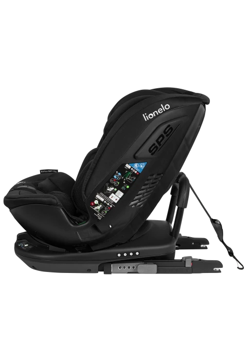 Fotelik samochodowy Bastiaan RWF i-Size Black - Lionelo