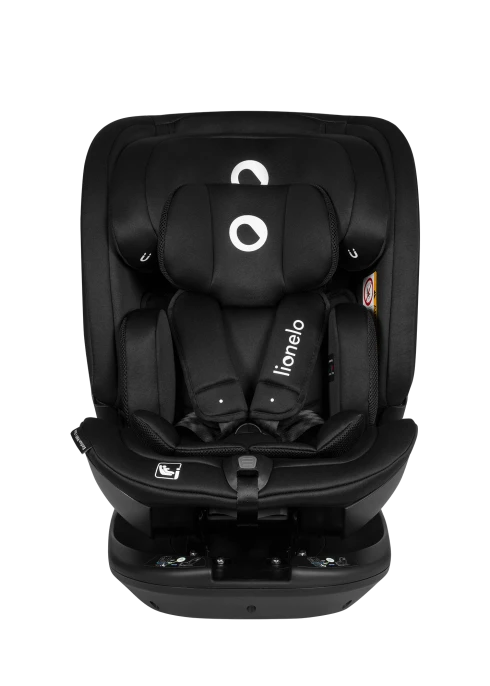 Fotelik samochodowy Bastiaan RWF i-Size Black - Lionelo