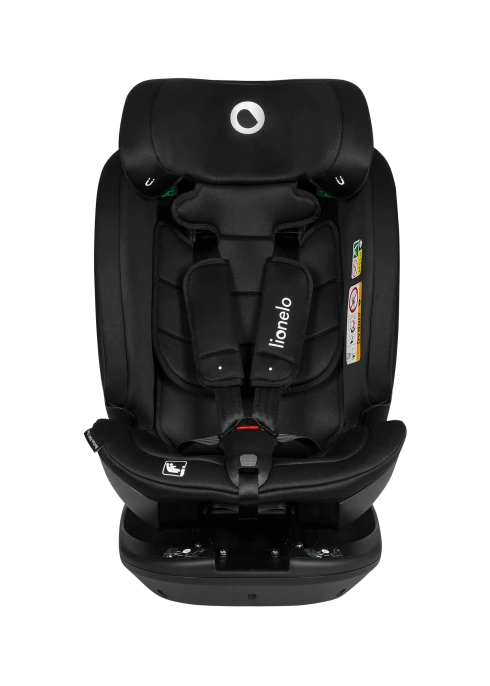 Fotelik samochodowy Bastiaan RWF i-Size Black - Lionelo