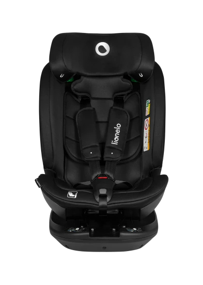 Fotelik samochodowy Bastiaan RWF i-Size Black - Lionelo