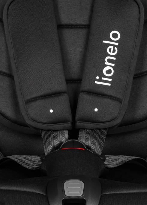 Fotelik samochodowy Bastiaan RWF i-Size Black - Lionelo