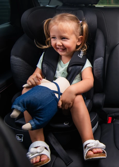 Lionelo Levi i-Size Black Grey — Fotelik samochodowy | Opinie i cena