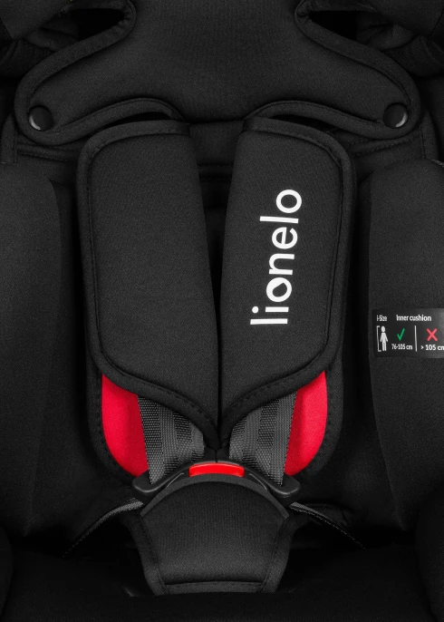 Fotelik samochodowy Levi i-Size Sporty Black - Lionelo