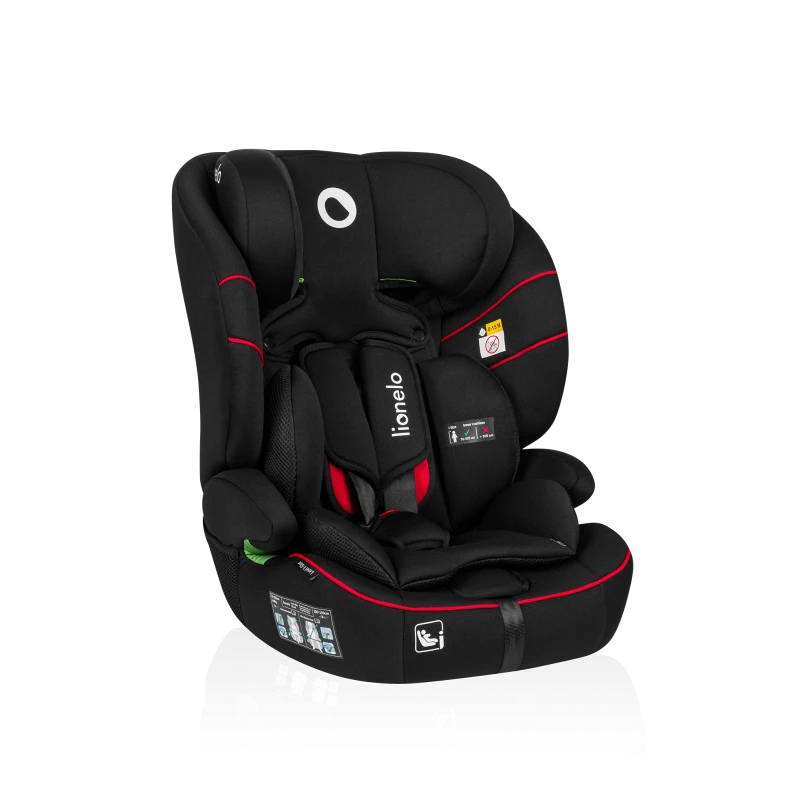 Fotelik samochodowy Levi i-Size Sporty Black - Lionelo