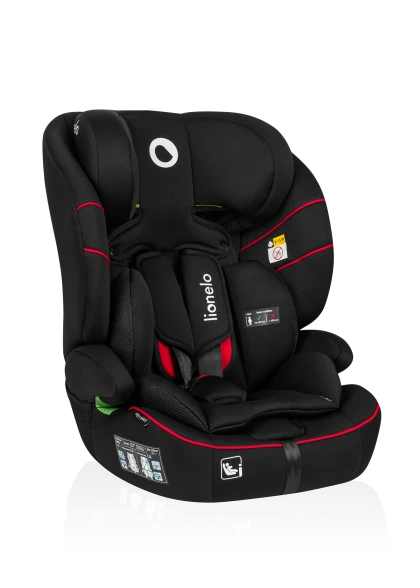 Fotelik samochodowy Levi i-Size Sporty Black - Lionelo