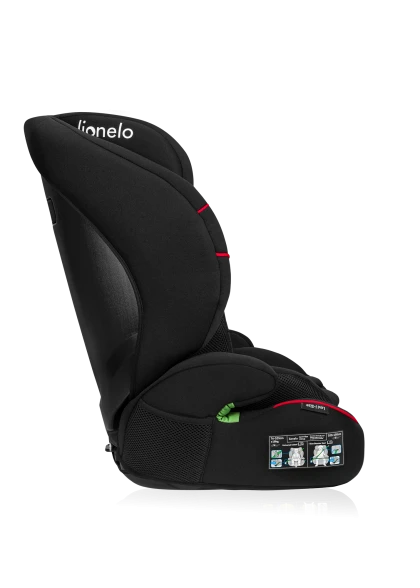 Fotelik samochodowy Levi i-Size Sporty Black - Lionelo