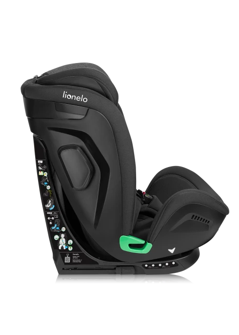 Fotelik samochodowy Harper i-Size Black Carbon - Lionelo
