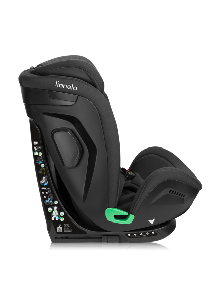Fotelik samochodowy Harper i-Size Black Carbon - Lionelo