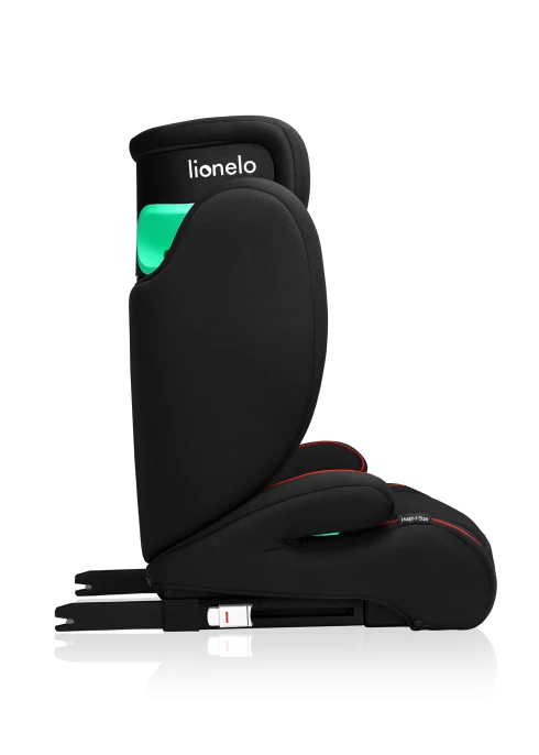 Fotelik samochodowy Hugo i-Size Sporty Black - Lionelo