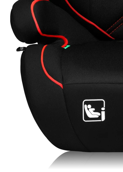 Fotelik samochodowy Hugo i-Size Sporty Black - Lionelo