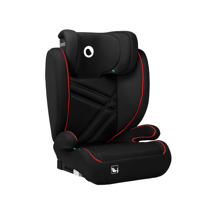 Fotelik samochodowy Hugo i-Size Sporty Black - Lionelo