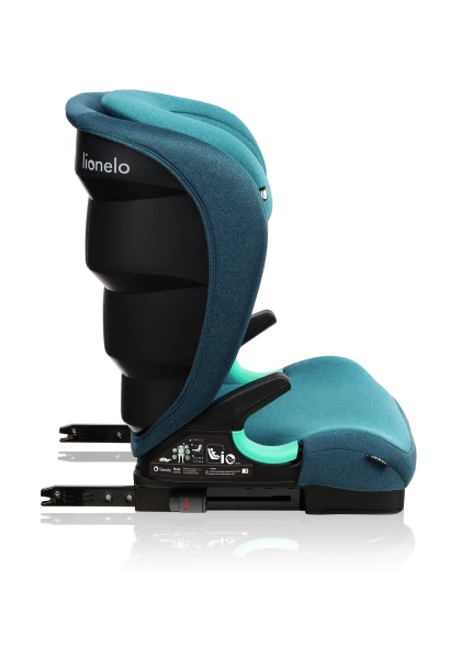 Fotelik i-Size Neal Green Turquoise - Lionelo
