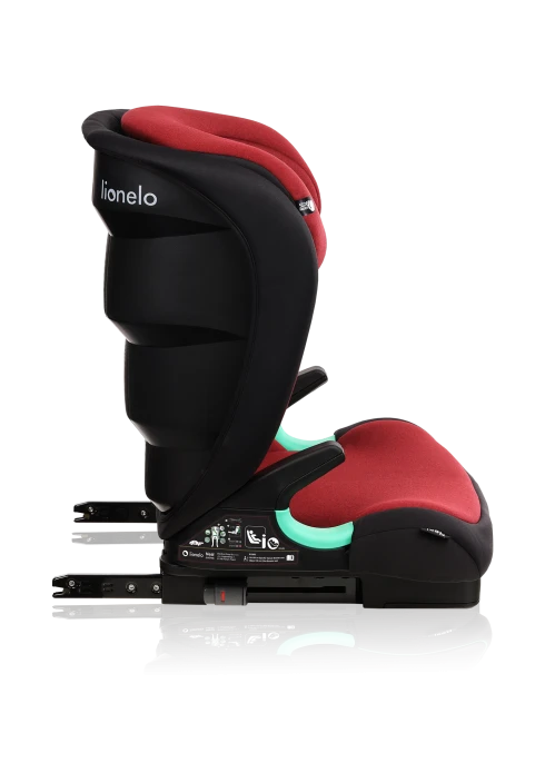 Fotelik i-Size Neal Red Burgundy - Lionelo