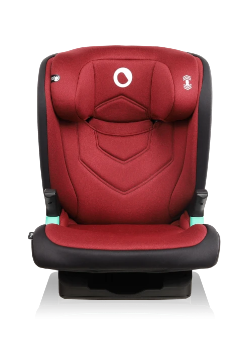 Fotelik i-Size Neal Red Burgundy - Lionelo