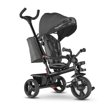 Lionelo Haari Stone Grey — Rowerek trójkołowy