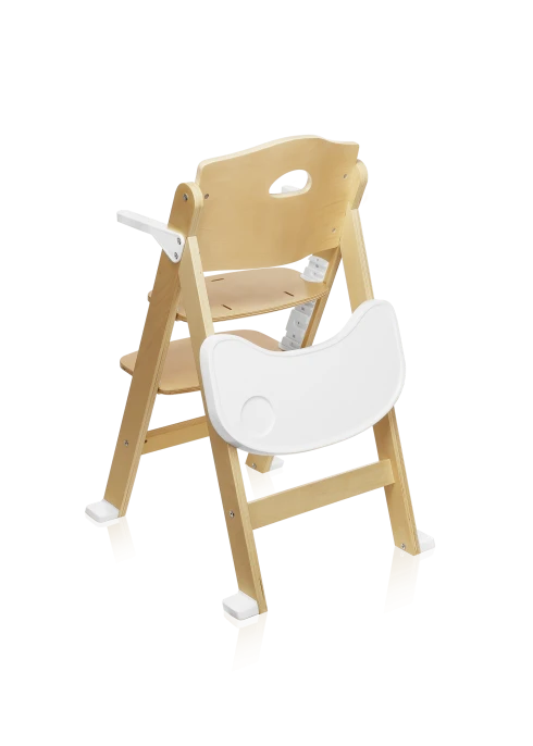 Lionelo Floris White Natural — krzesełko do karmienia