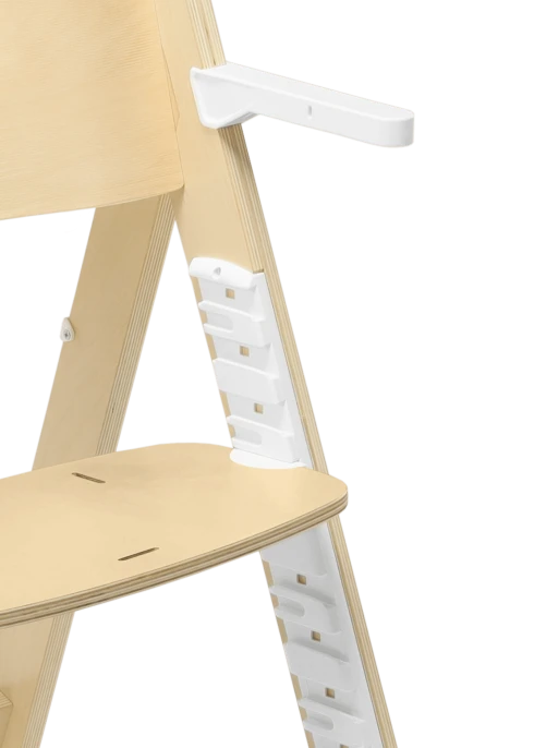 Lionelo Floris White Natural — krzesełko do karmienia