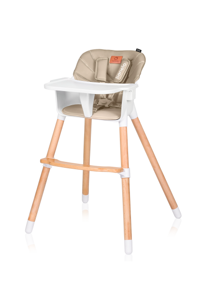 Krzesełko do karmienia Koen Beige Sand - Lionelo