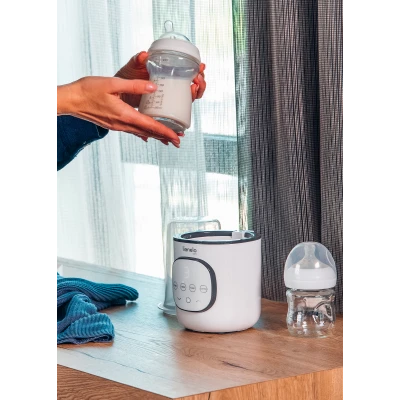 Lionelo Thermup 2.0 White — podgrzewacz do butelek 5w1