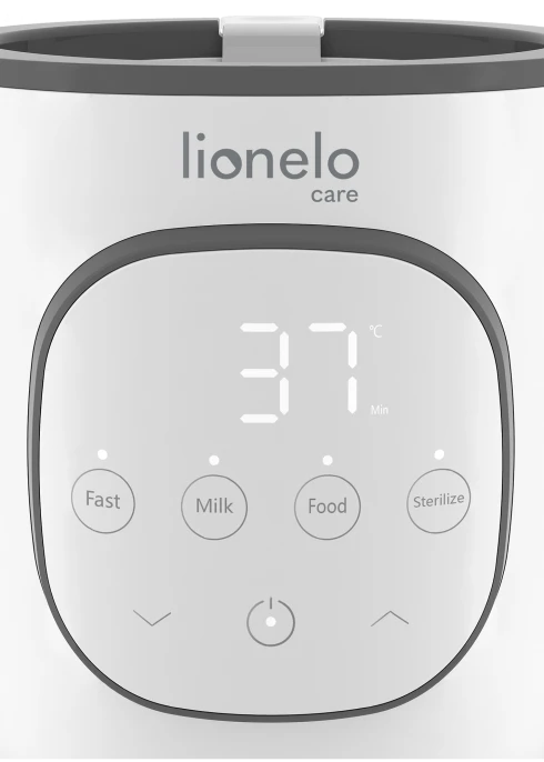 Lionelo Thermup 2.0 White — podgrzewacz do butelek 5w1