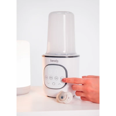 Lionelo Thermup 2.0 White — podgrzewacz do butelek 5w1